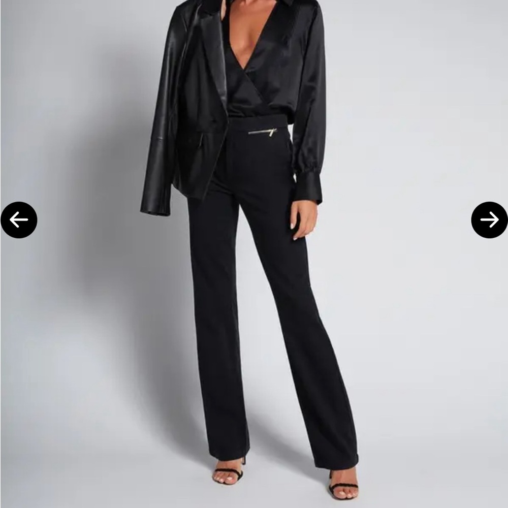 Paige BLAKE black dress pants womens pant size 25, color is Sonnet Black